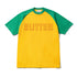 Stars Raglan Tee - Green / Gold