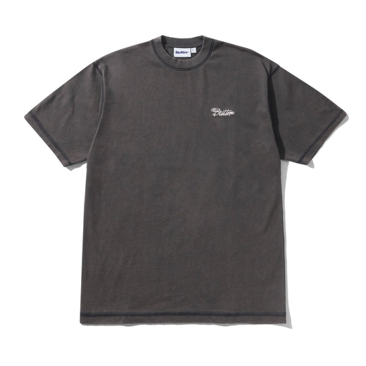 Jive Overlock Stitch Tee - Distressed Black