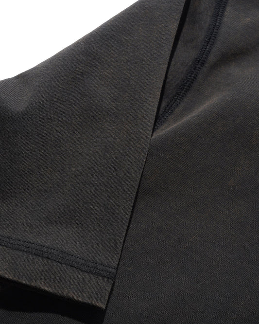 Jive Overlock Stitch Tee - Distressed Black