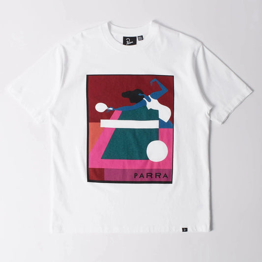 Ping Ponged T-Shirt - White