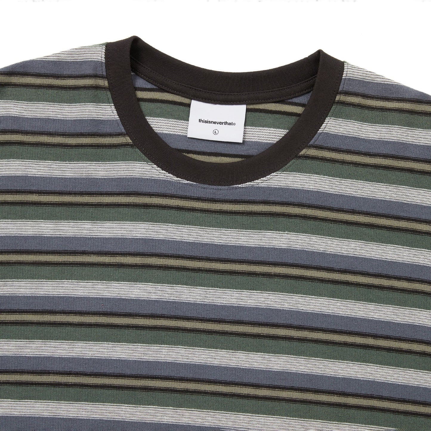 Inside Out Striped Tee - Ivory