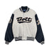 Nylon Varsity Jacket - Grey