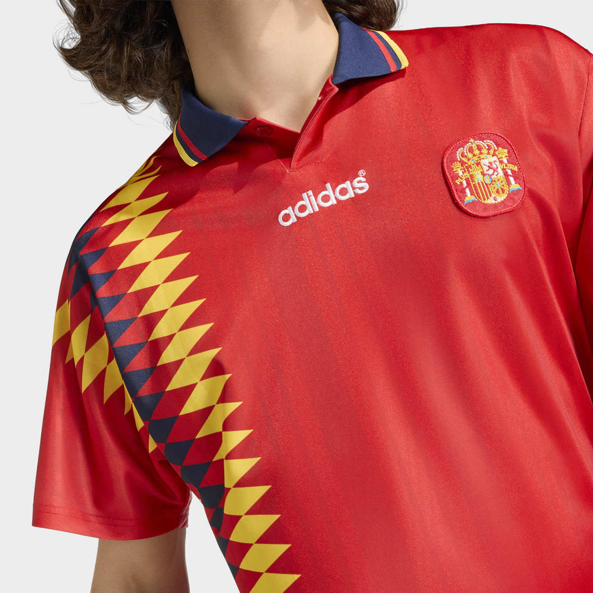 Spain Home Jersey 1994 - Collegiate Red