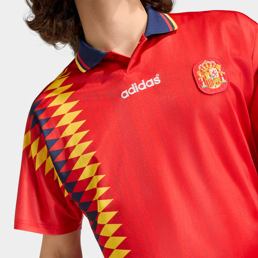 Spain Home Jersey 1994 - Collegiate Red