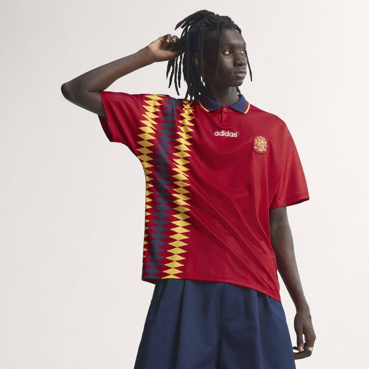 Spain Home Jersey 1994 - Collegiate Red