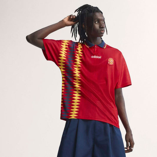 Spain Home Jersey 1994 - Collegiate Red