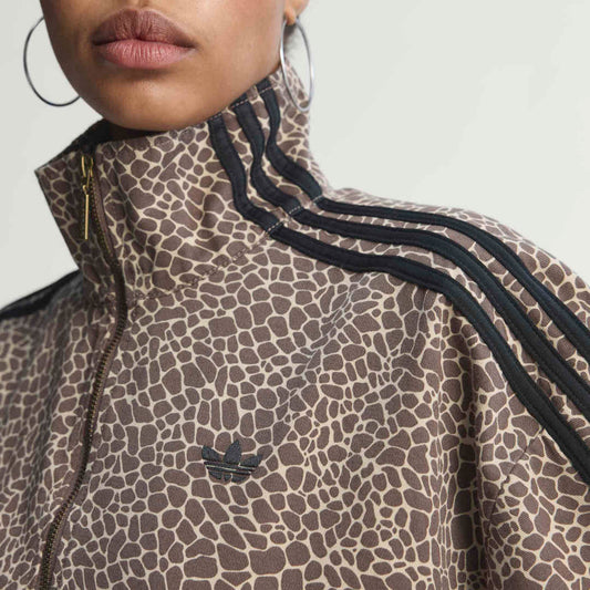 W' Firebird Oversized Denim Jacket - Earth Strata / Stone Khaki