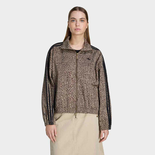 W' Firebird Oversized Denim Jacket - Earth Strata / Stone Khaki