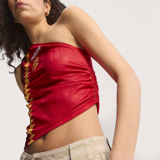 Women's Spain Reconstructed Bring Back Jersey - Collegiate Red
