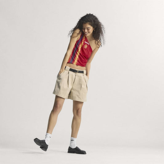 Women's Spain Reconstructed Bring Back Jersey - Collegiate Red