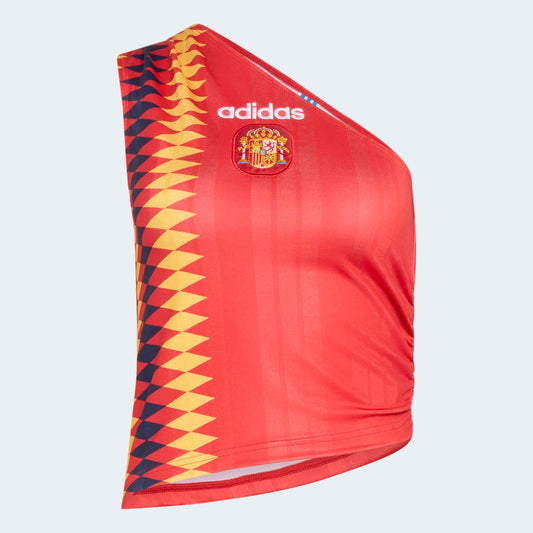 Women's Spain Reconstructed Bring Back Jersey - Collegiate Red