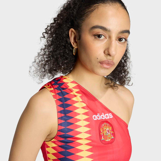Women's Spain Reconstructed Bring Back Jersey - Collegiate Red