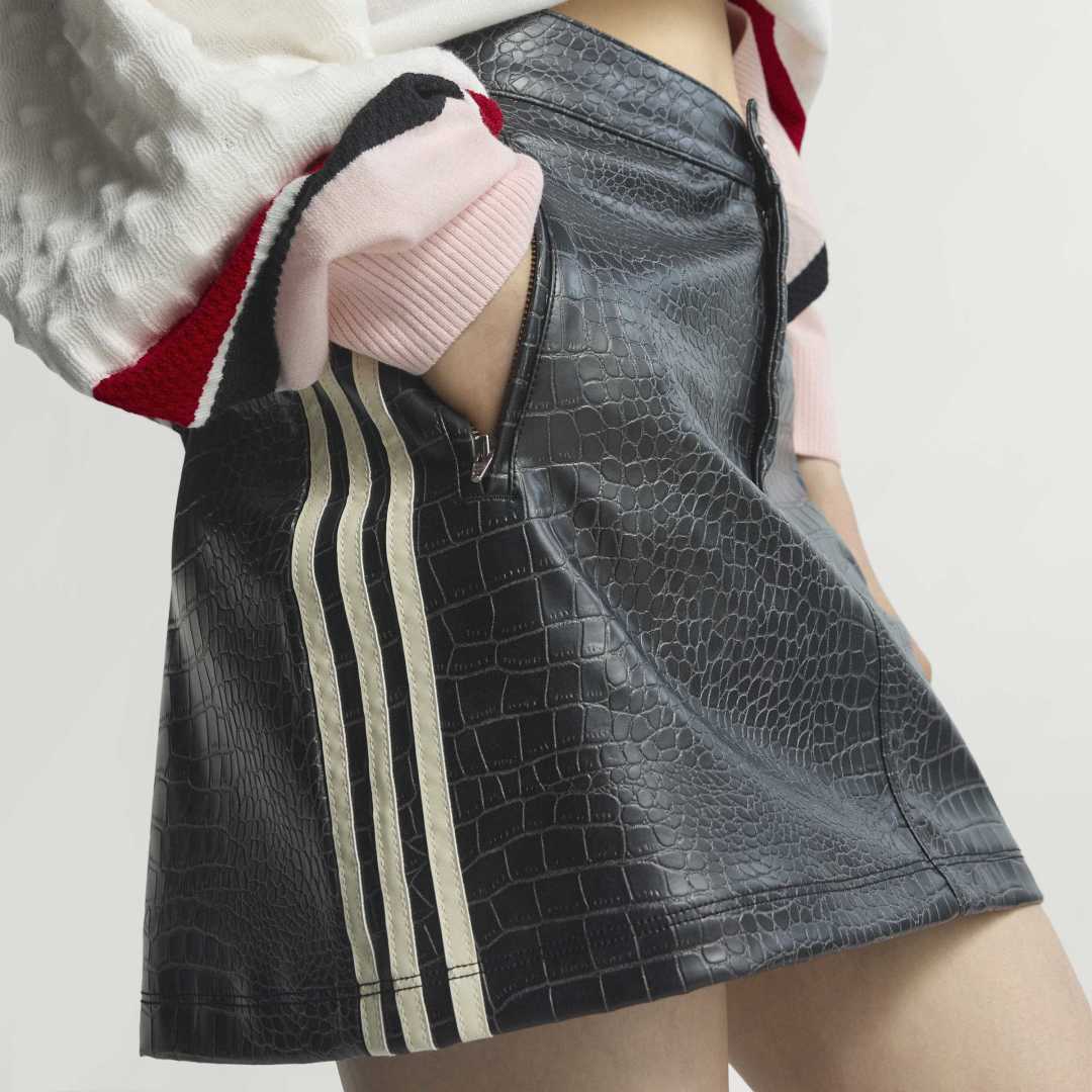 Pleather Mini Skirt - Black