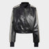 Womens SST Pleather Jacket - Black