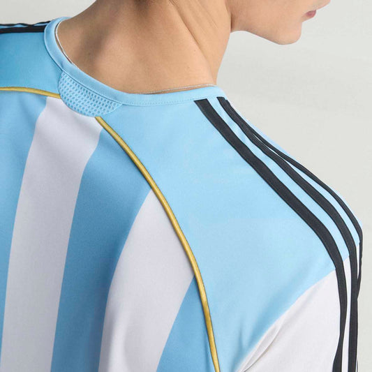 Argentina '06 Home Jersey - White / Clear Blue
