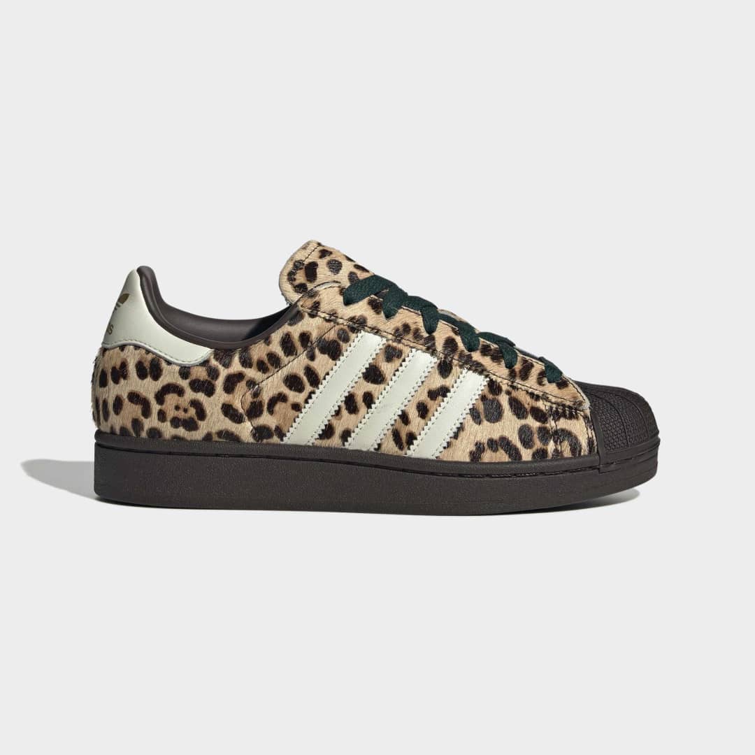 W' Superstar II - Dark Brown / Ivory / Gold Metallic