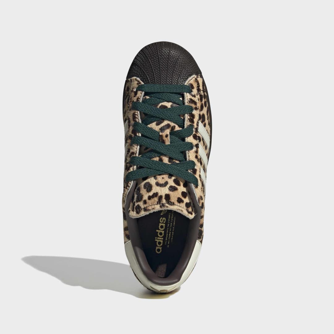 W' Superstar II - Dark Brown / Ivory / Gold Metallic