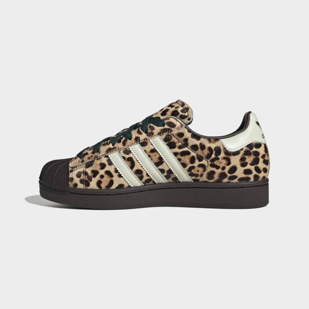 W' Superstar II - Dark Brown / Ivory / Gold Metallic