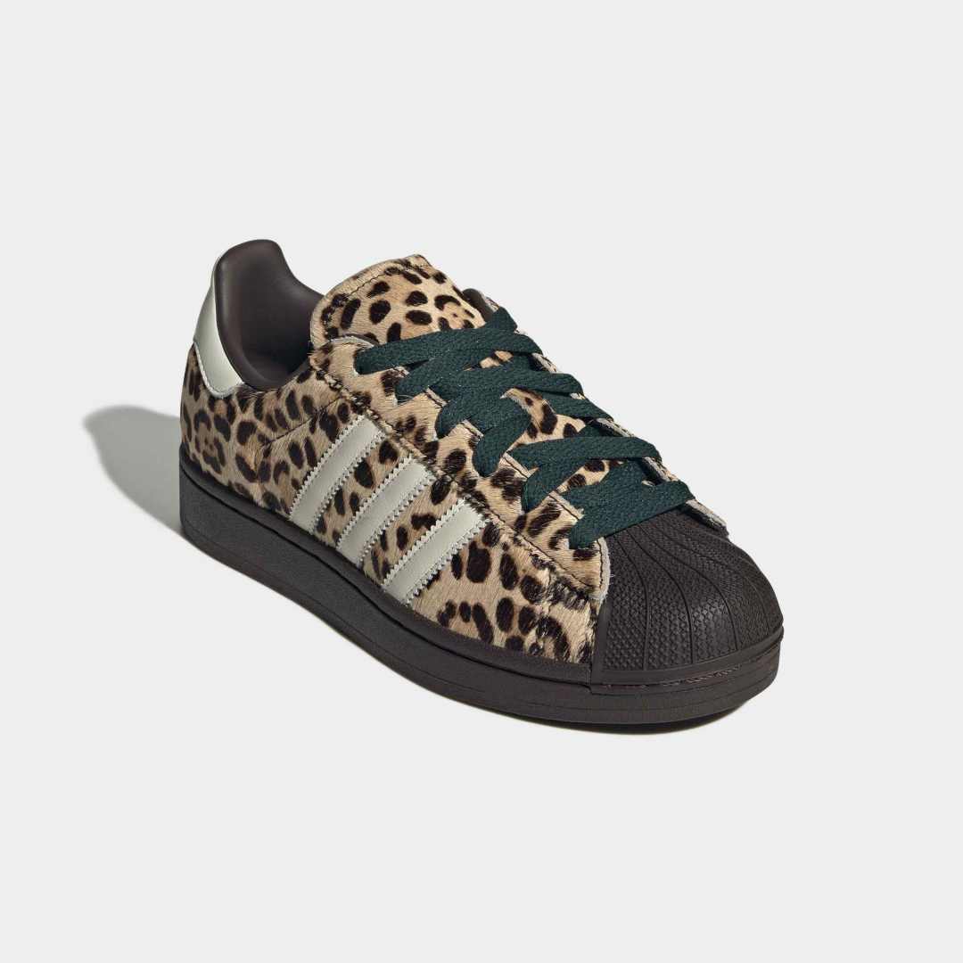 W' Superstar II - Dark Brown / Ivory / Gold Metallic