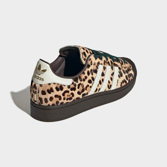 W' Superstar II - Dark Brown / Ivory / Gold Metallic