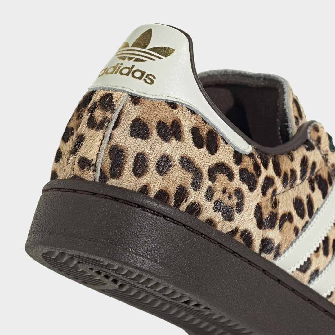 W' Superstar II - Dark Brown / Ivory / Gold Metallic