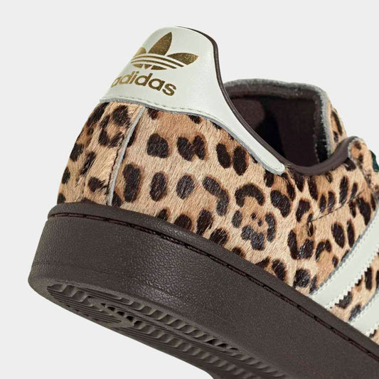 W' Superstar II - Dark Brown / Ivory / Gold Metallic