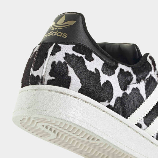 Women's Superstar II - Core Black / Off White / Maroon