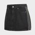 3 Stripes Denim Skirt - True Black