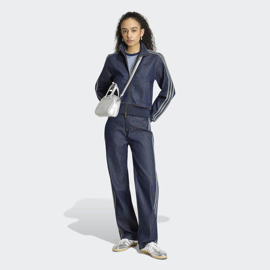 Women's Firebird Denim Track Top - Indigo