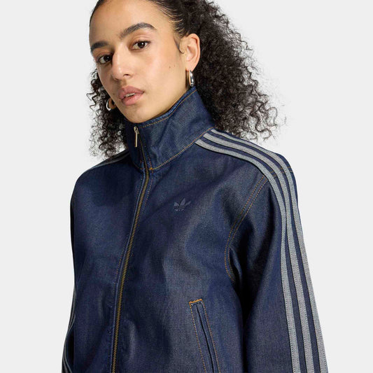 Women's Firebird Denim Track Top - Indigo