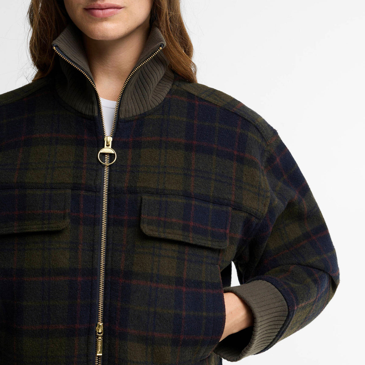 Women's Ivybridge Overshirt - Shadow Classic Tartan