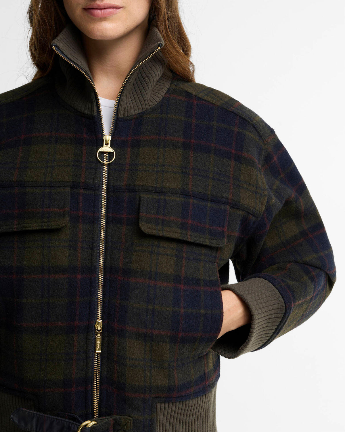Women's Ivybridge Overshirt - Shadow Classic Tartan