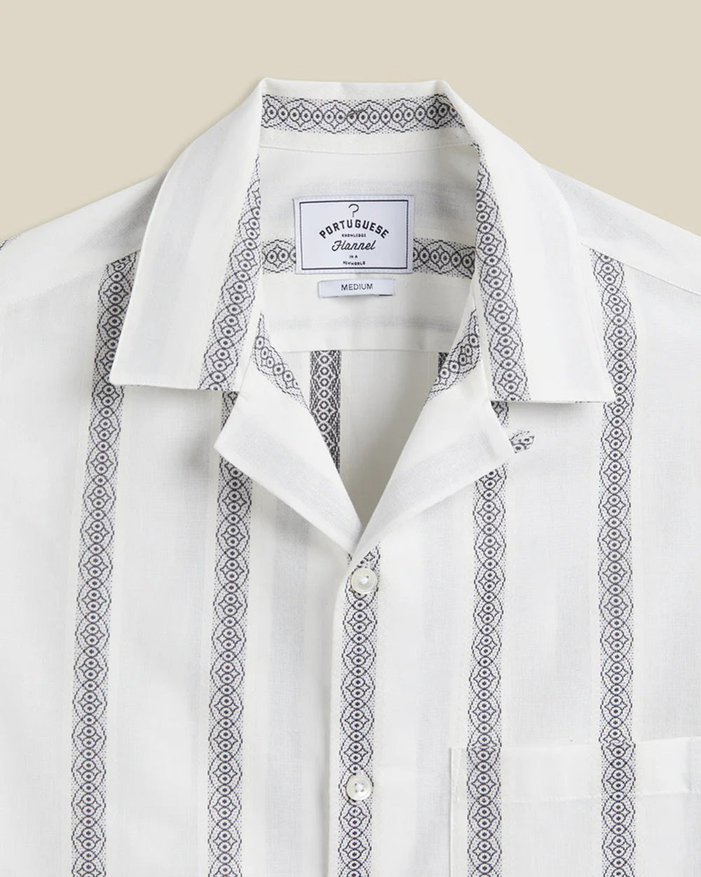Louro Shirt - White / Stripe