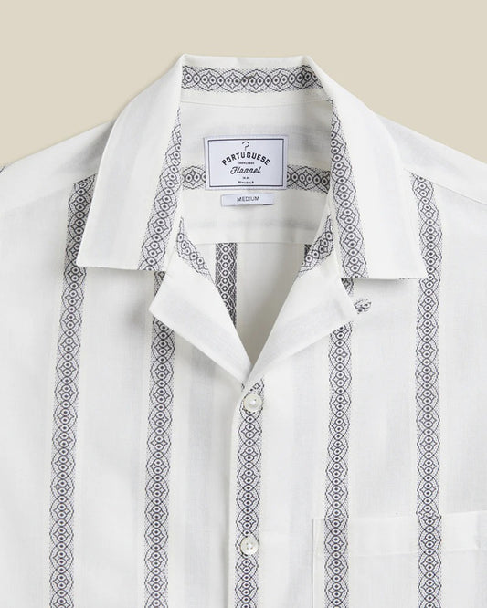 Louro Shirt - White / Stripe