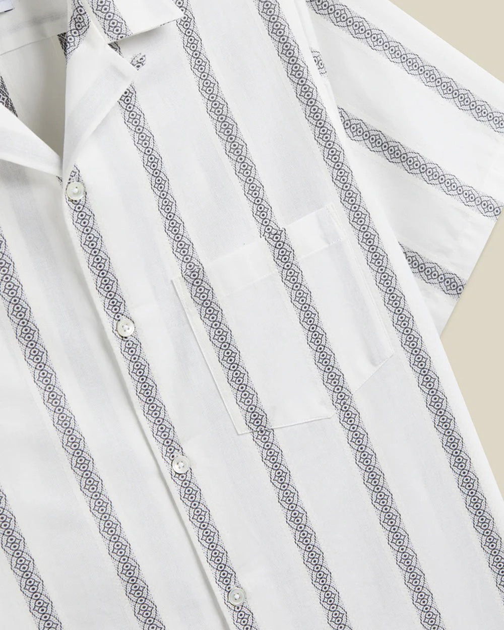 Louro Shirt - White / Stripe