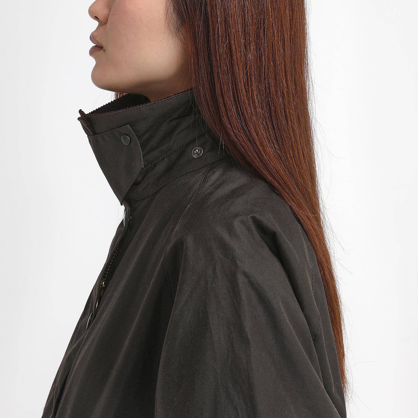 Women's Transport Waxed Jacket - Olive/Classic