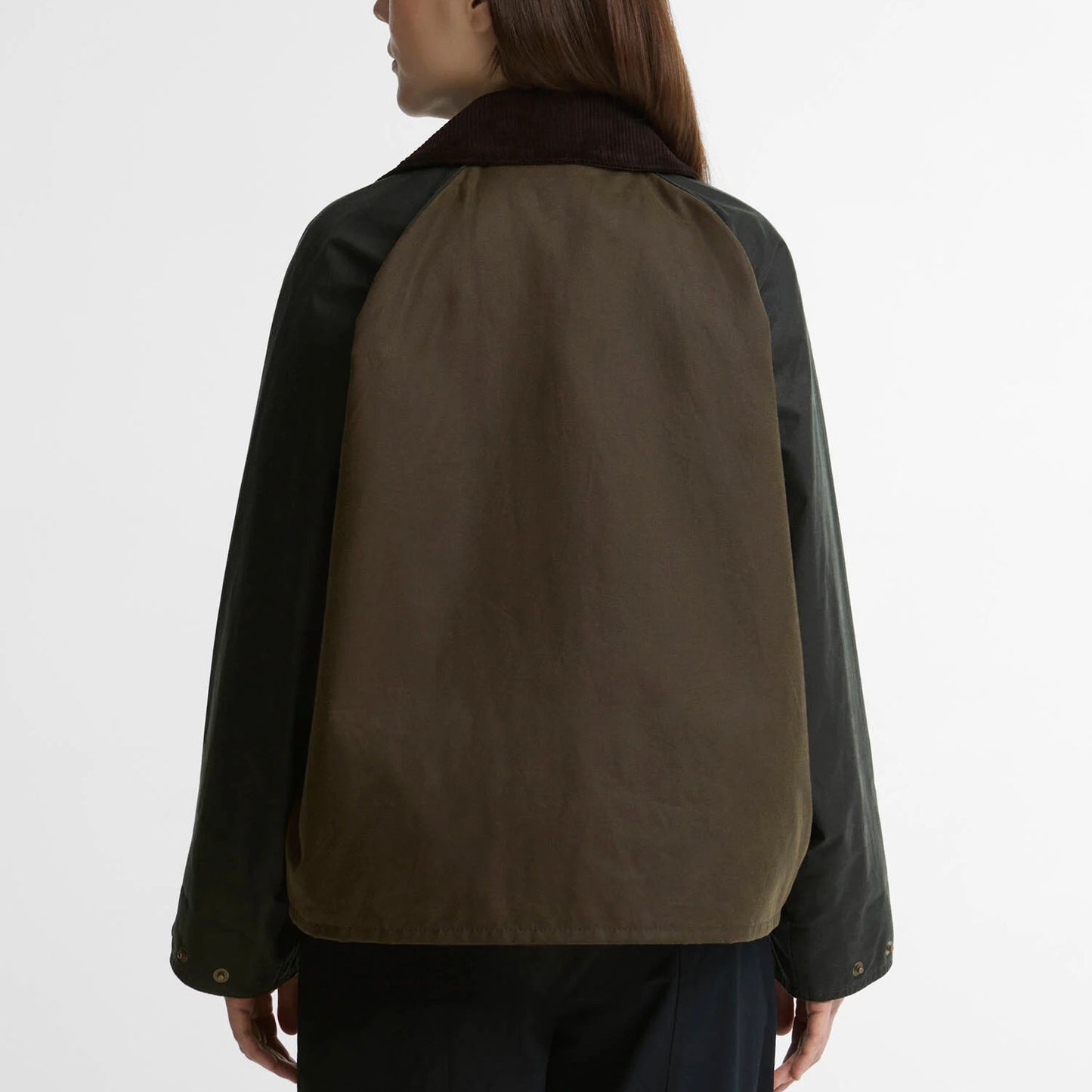 Women's Transport Patchwork Transport Waxed Jacket - Sage/Beech/Bordeaux/Grey/Mixed Tartan