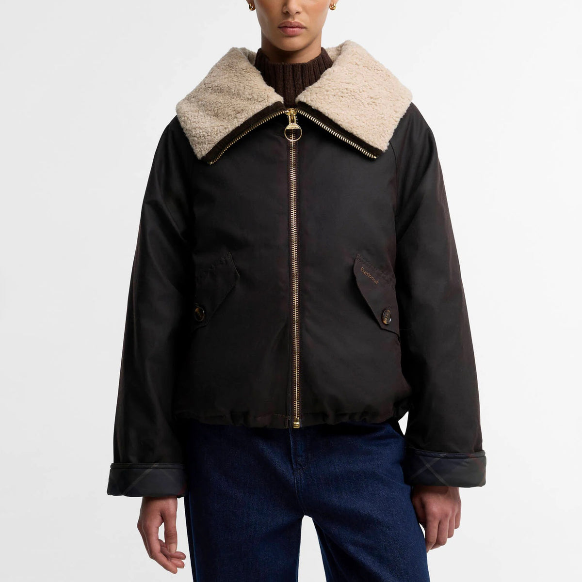 Women's Mary Waxed Jacket - Rustic/Shadow Classic