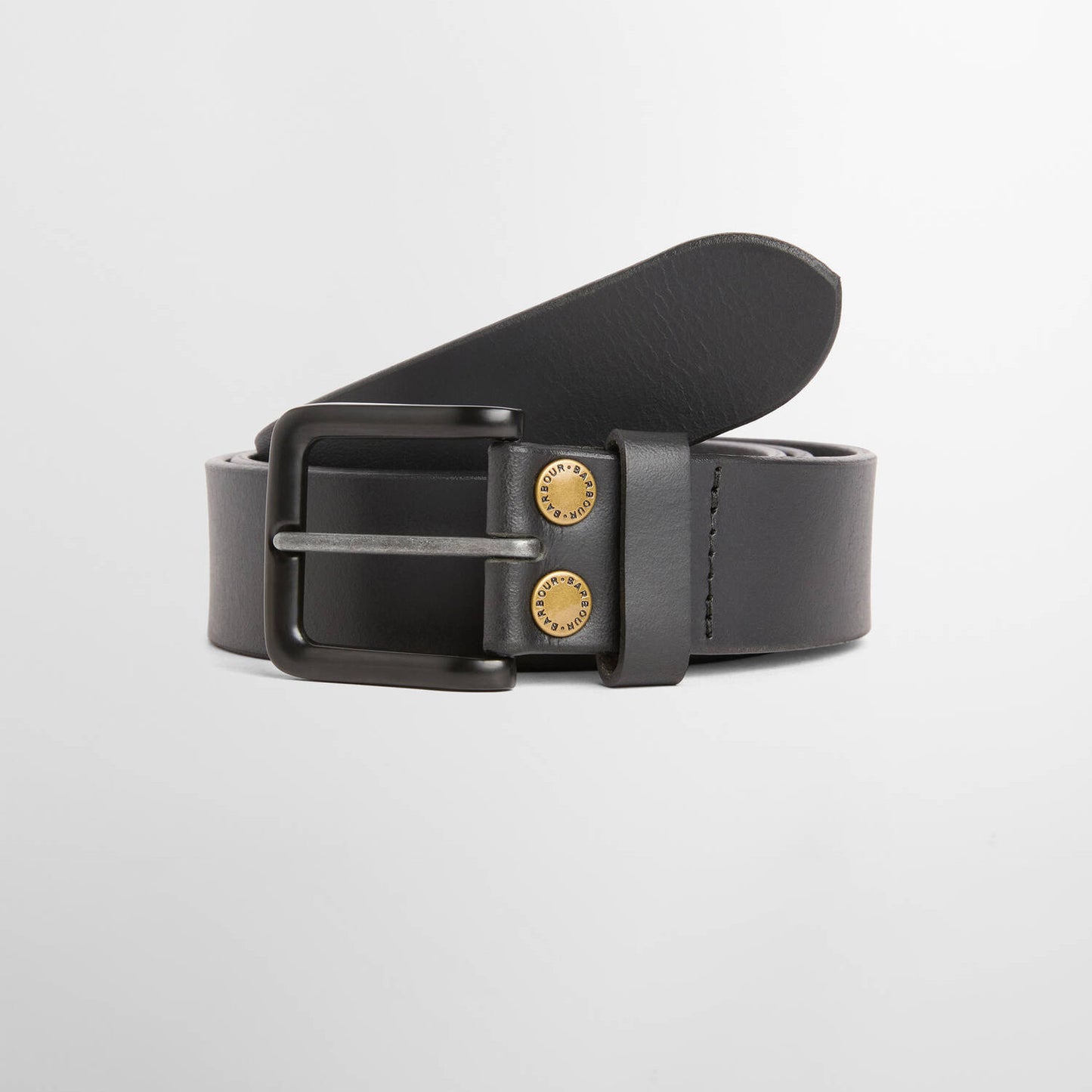 Double Rivet Belt - Black