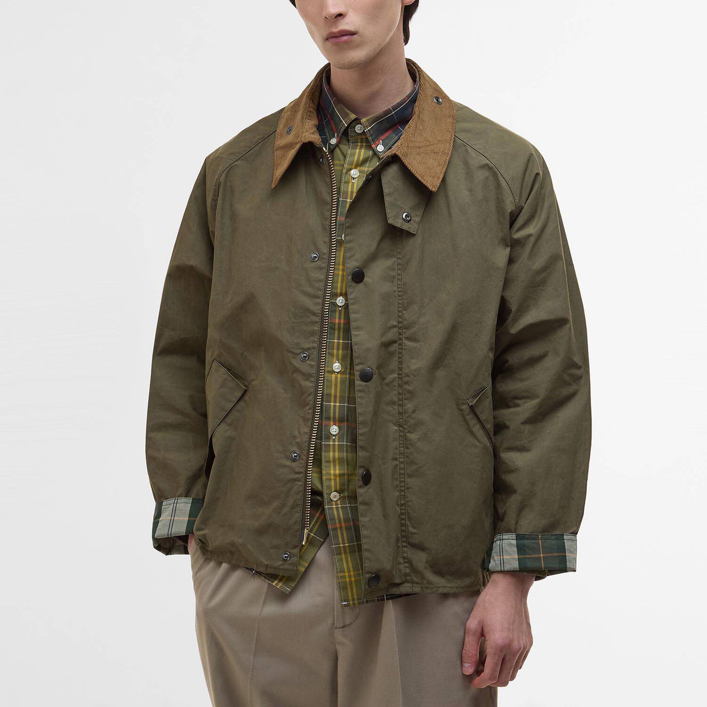 Transport Casual Jacket - Dusky Green