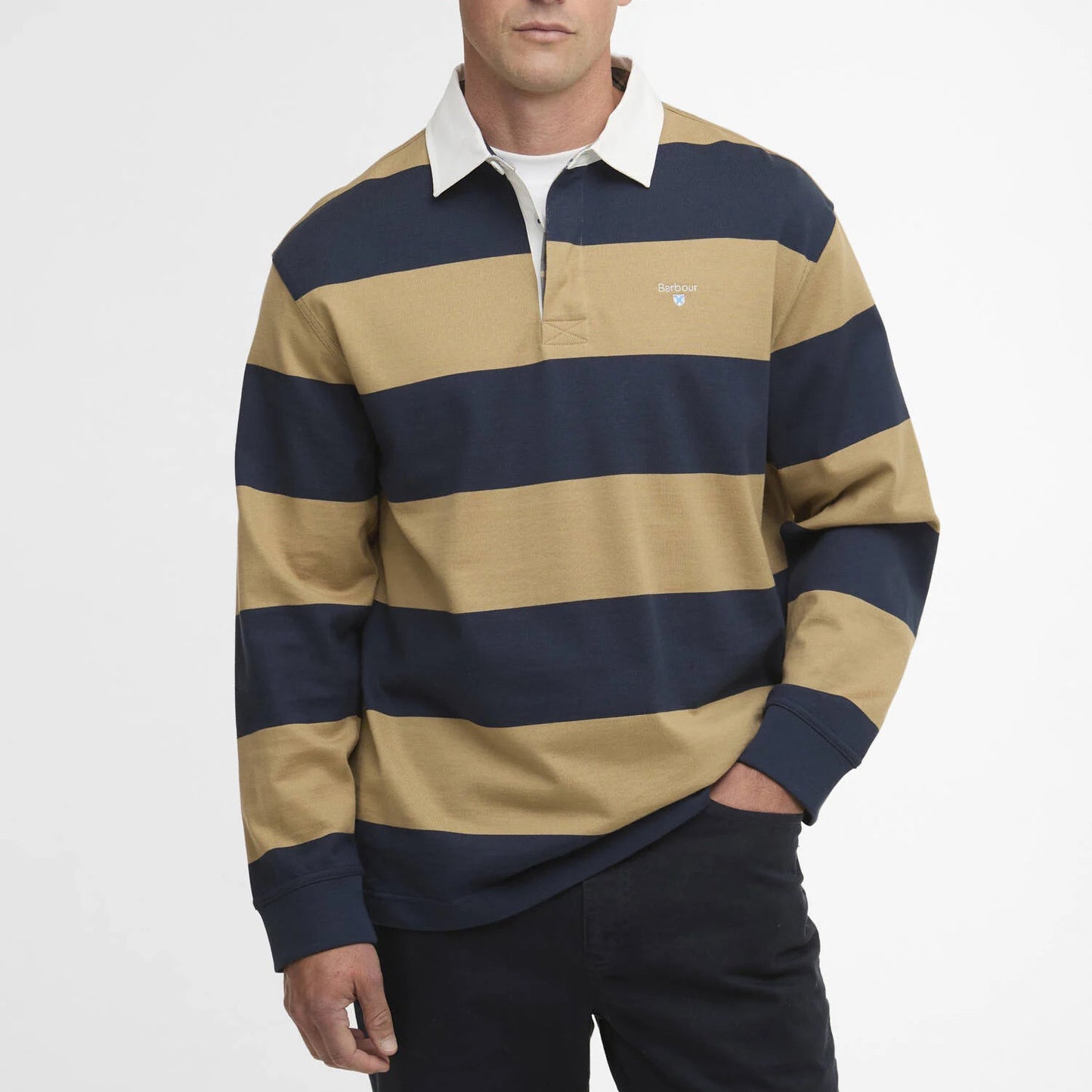 Broome Rugby Shirt - Navy / Trench