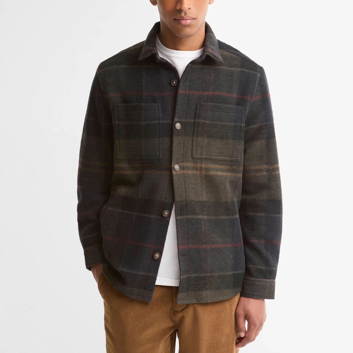 Woodlane Overshirt - Shadow Classic Tartan