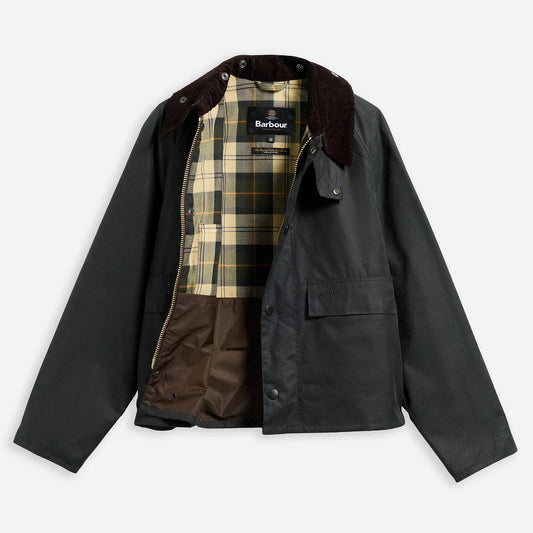 Spey Slim Waxed Jacket - Sage