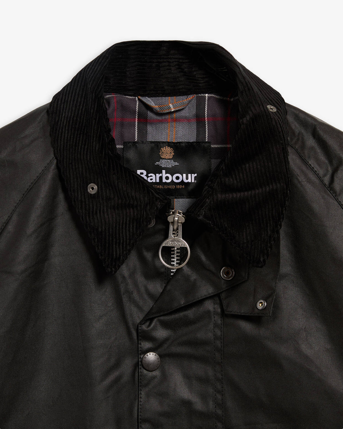 Transport Waxed Jacket - Black