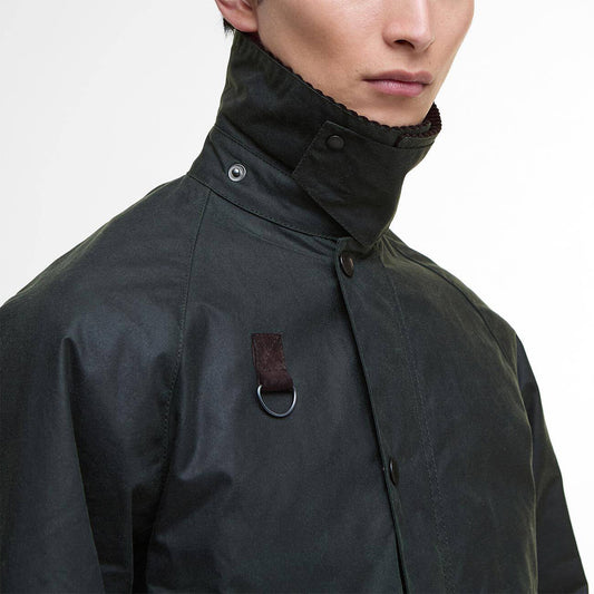 Modified Spey Waxed Jacket - Sage