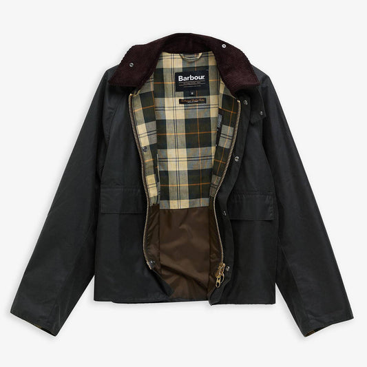 Modified Spey Waxed Jacket - Sage
