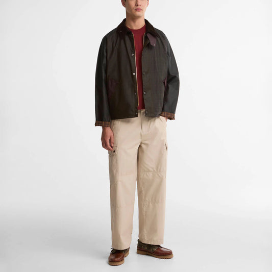 Patchwork Transport Waxed Jacket - Tartan Multi