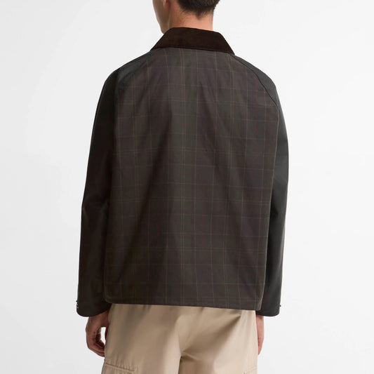 Patchwork Transport Waxed Jacket - Tartan Multi