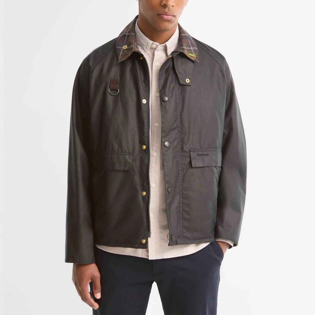 Icons Spey Waxed Jacket - Navy