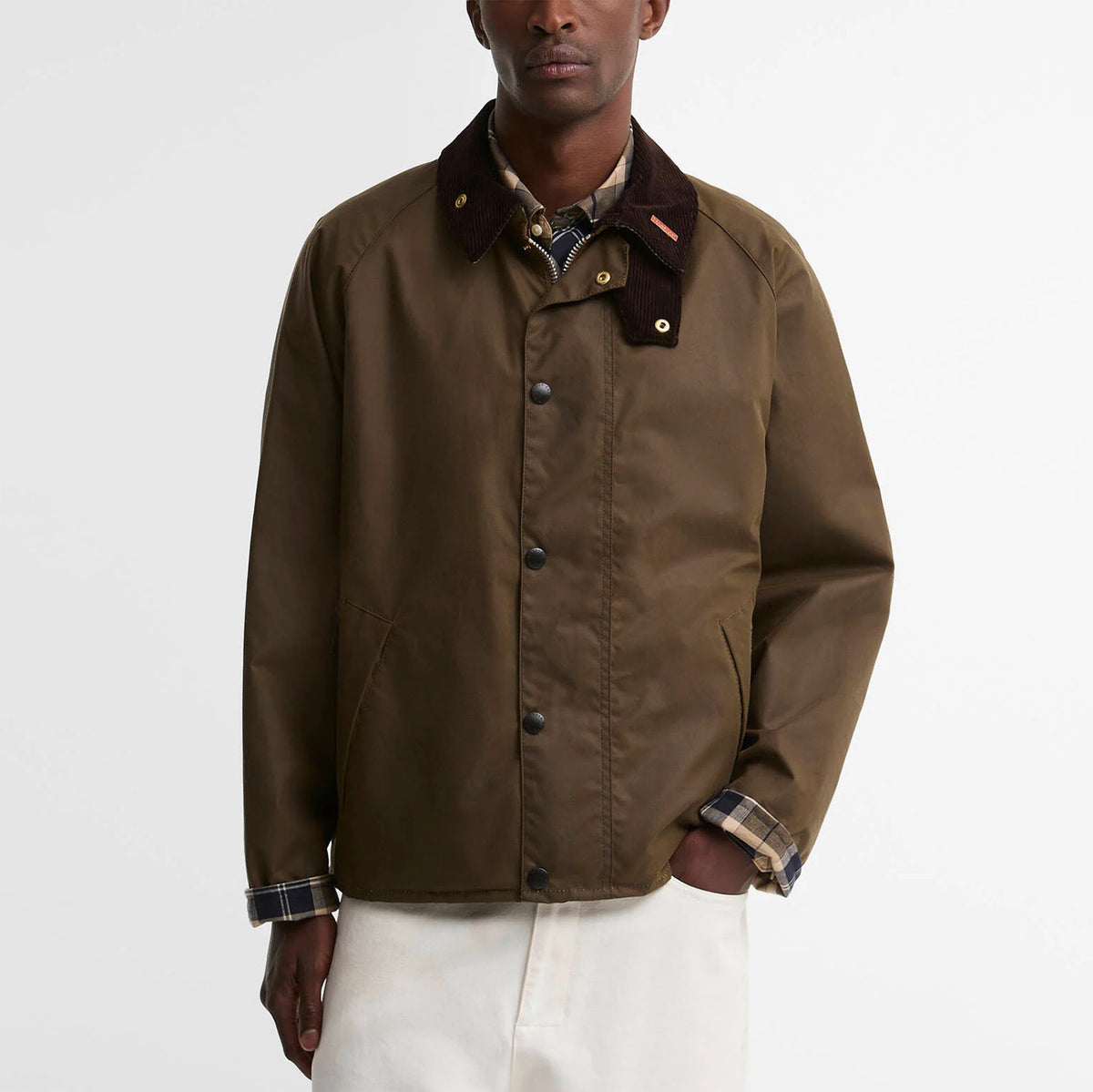Icons Transport Waxed Jacket - Brown